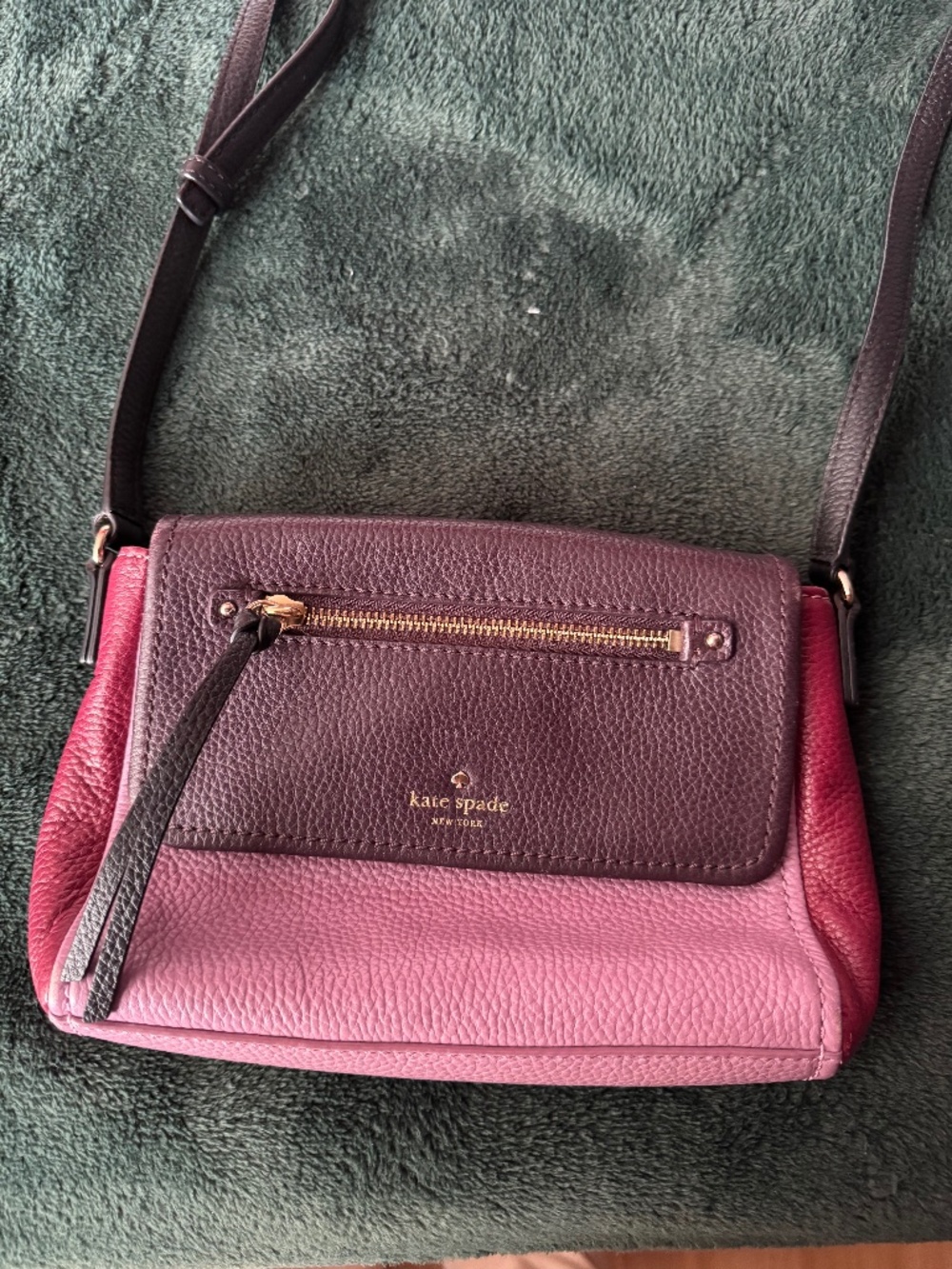 Rare- Kate Spade New York Cobble Hill Mini Toddy crossbody